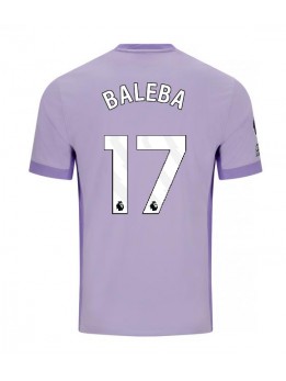 Brighton Carlos Baleba #17 Auswärtstrikot 2025-26 Kurzarm